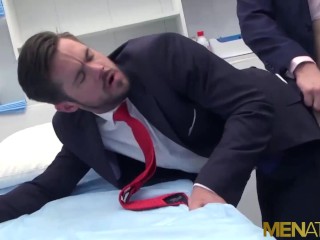 MENATPLAY Hunky Kayden Gray Anal Fucks Doctor Mike De Marko