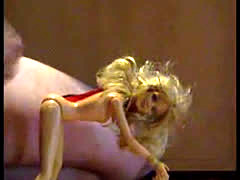 Barbie Doll Fucked And Cummed On Doggystyle