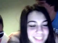 Customer Gets In Stickam Threesome With Teens