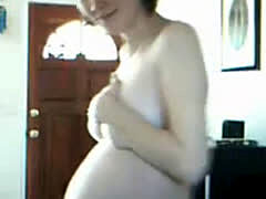 Pregnant Naked At Webcam