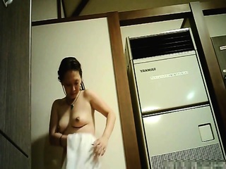 Naked Lady in the Locker Room