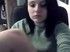 Cute Girl  On Webcam