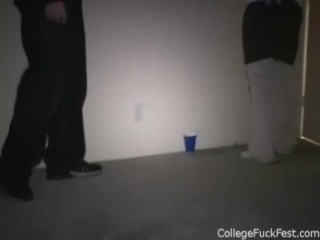 College party turns into wild cock sucking fuck orgy