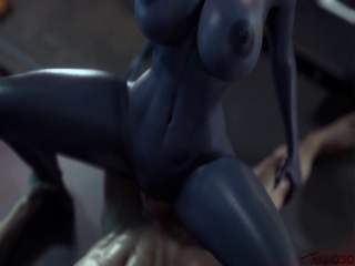 Liara In The Cockpit