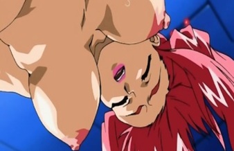 Sexy Anime Redhead Penetrated By BIG Futanari Dick