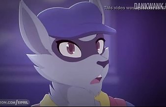 Sly Cooper fuck prety cute famele wolf Sound