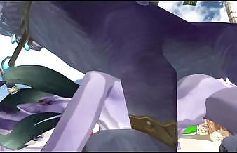 WoW Cat With Draenei 3danimationgaming