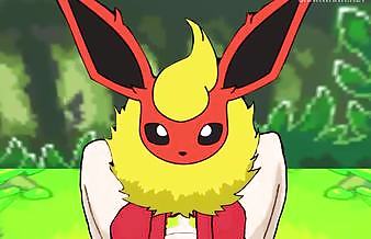 Pokemon Eevolutions Riding Outdoors