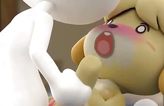 cute isabelle fucking