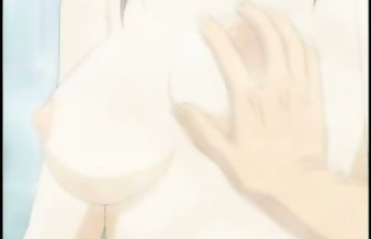 Anime Girl with big Boobs sucks
