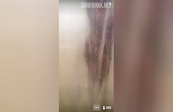 SMURFBABY IN THE SHOWER