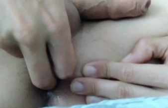 Delicious BIG cock is MASSAGED by YOUNG AMATEUR