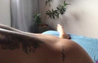 Amateur POV fuck with a hot tattooed girl with a big ass and big boobs