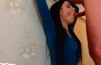 Fuck her mouth, cum all over