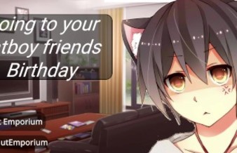 (M4F) Visiting your catboy friend's house for their birthday (ASMR Roleplay) ( Friends to Lovers)