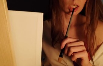 Horny painter gives you a handjob ASMR roleplay CUSTOM VIDEO
