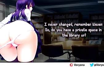 Pervy Girl Sits On You In The Library [AUDIO]