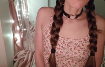 Touchless orgasm ASMR baby girl roleplay