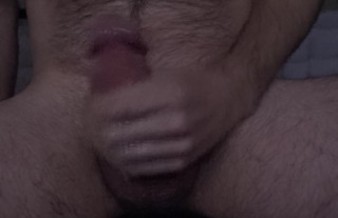 ASMR Lubed up cock stroking to a moaning orgasm