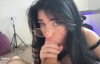 Do you like when i slowly sucking your cock until it explodes in my mouth?