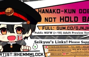 Hanako-kun Does Not Hold Back! [NSFW ASMR]