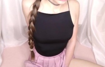 horny babe teasing herself until she goes crazy ASMR