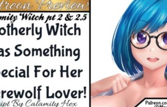 Witch Has Something Special For Her Werewolf Lover! Patreon Preview!