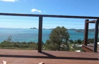 Aussie girl gets fucked before breakfast with an epic ocean view