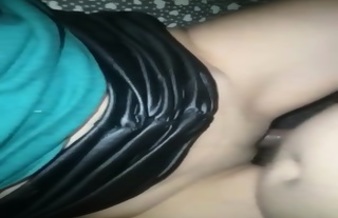 Slutty Sister In Leather Skirt