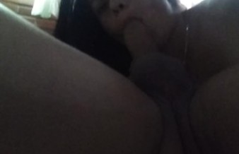 My cheating girlfriend sucking and blowjobbing a friend filming herself enjoying real cuckold