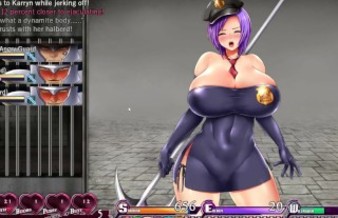 Karryn's Prison [RPG Hentai game] Ep.6 The chief is wanking two horny guards in the prison