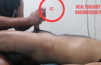 Pinoy hairy twink first lingam expirience (Realtouch Lingamist)