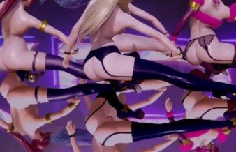 [MMD] Stellar - Marionette Ahri Akali Evelynn Kaisa The Best Uncensored 3D Nude Dance
