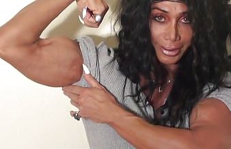 Feast Your Eyes On These Big Beautiful Biceps by Mistress Latia, IFBB Pro Female Bodybuilder Goddess