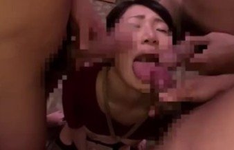 Japanese gangbang get great blow job and cum on face S01E03