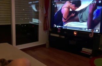 SHE LOVES to see her THREESOME VIDEOS WITH UNKNOWN PART 2 - MAY