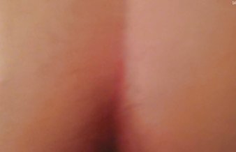 BBW farts during anal fuck