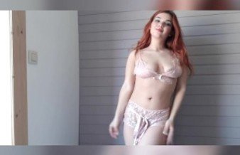 Monster farts in sexy lingerie