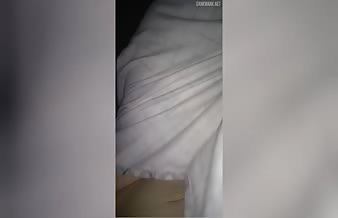 Sexy Bedroom in the Dark FARTS Hairy Pussy Flexes with Ass Farting