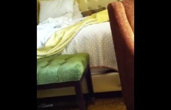 Arab girl who works in a Hotel sucking my dick part1.