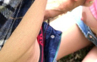 Lovely Girl With Huge Breasts Sucks For Money In The Park - YourBadBunnY