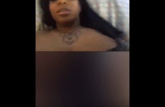 Horny periscope girl caught masturbating then carries on
