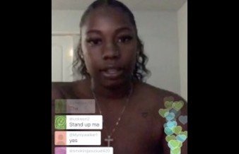 Periscope scope thot showing her beautiful pussy pt4