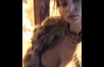 Nadya naughty in public - Periscope live shows