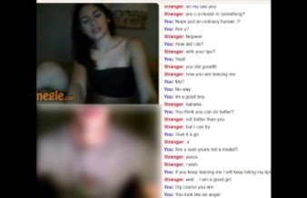 Brazilian Teen Shows Gorgeous Tits and Ass on Omegle (REUPLOAD + CHAT)