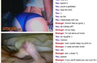 Omegle big tits teen get nasty and make me cum with here tonque