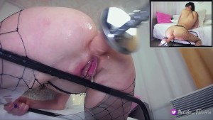 Anal Sex.Machine totally destroy my hole.Record Live stream 12