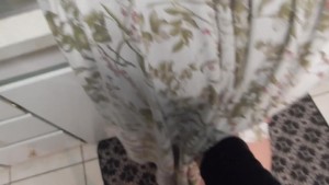 Fucking "step" sister while on the phone with Mom