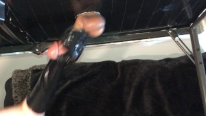 Cock Milking Table With Latex Gloves, BIG CUMSHOT