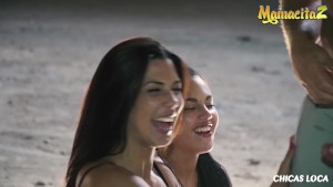 Chicas Loca - Apolonia Lapiedra & Alexa Tomas Hot Ass Chicks Risky Public Threeway Fuck With Horny Lover